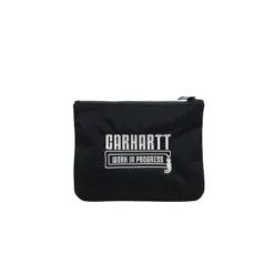 Carhartt WIP industry zip wallet in black