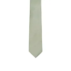 ASOS DESIGN satin tie in sage green